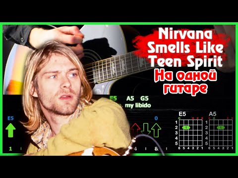 Видео: Smells Like Teen Spirit на гитаре | Как играть песню Nirvana | Ремастер разбора