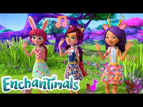 Видео: 🎉 Мы лучше вместе в солнечной саванне! | Официальный клип! | @EnchantimalsRussia