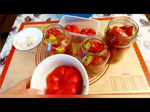 Видео: Поверьте, это Вкусно!!! 😋  Перец  фаршированный  капустой  в маринаде.