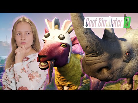 Видео: ПО СВЕЖИМ СЛЕДАМ В ПОИСКАХ ЗЛЮЩЕГО КОЗЛА | Goat Simulator 3 #2