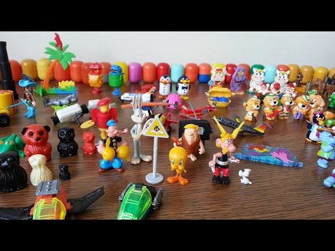 Видео: Коллекция киндеров 90 х РАРИТЕТ