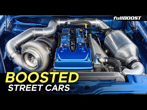 Видео: Турбированные, нагнетаемые и закисные уличные автомобили вторгаются в гонки на трассах Хиткота | ...