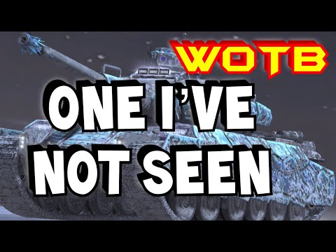 Видео: Танк, который я НИКОГДА не видел 👀 wot blitz - World Of Tanks Blitz Реплеи с комментариями