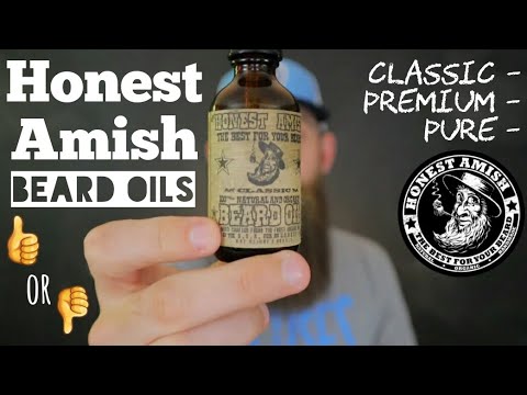 Видео: Honest Amish — классика, премиум, без запаха! Обзор масла для бороды