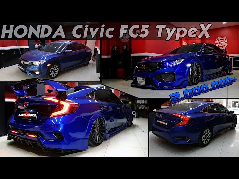 Видео: Honda Civic Fc5 | TypeX Body Kit \\ Demon Eyes - Модифицированный