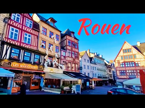 Видео: Руан - столица Нормандии.
