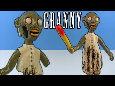 Видео: Бабуля Гренни из пластилина Granny