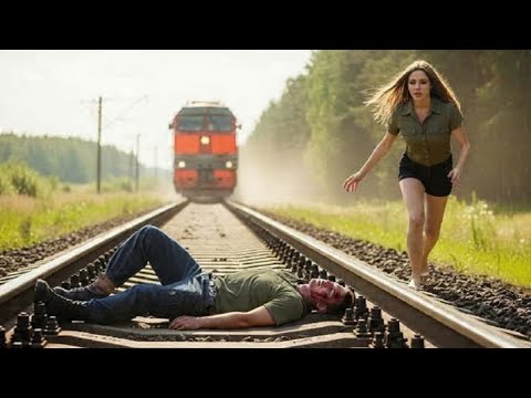 Видео: Русская офицерша видит солдата на рельсах — её поступок тронул всех до