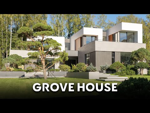 Видео: ОБЗОР ИНТЕГРАЛЬНОГО ДОМА ОТ АРХИТЕКТОРА ИЛЬИ ЕЛИСЕЕВА GROVE HOUSE
