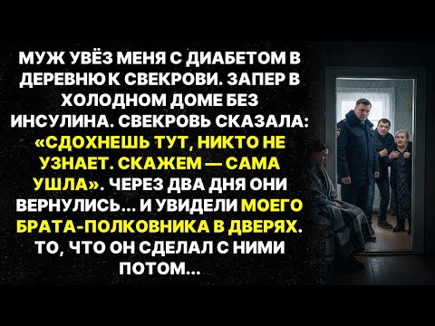 Видео: Муж увёз меня больную в деревню и запер без лекарств