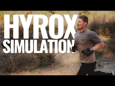 Видео: Тренировка с использованием Hyrox Simulation | Темп бега WR
