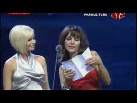 Видео: Премии Муз-ТВ 2008 Еленa Кориковa