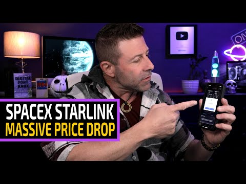 Видео: SpaceX Starlink только что сократил ваш счет за Интернет 🎯 Вы не поверите!