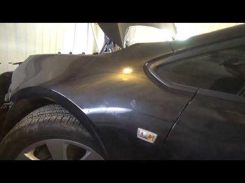 Видео: Как снять переднее крыло. Opel Astra J, GTC.