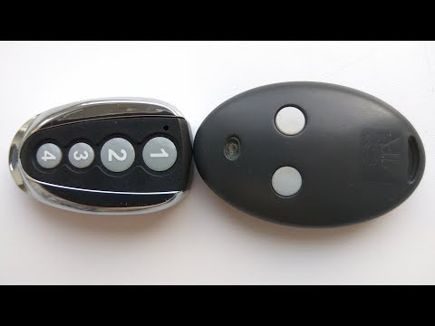 Видео: Настройка пульта D4 под BFT. Запись в приемник BFT