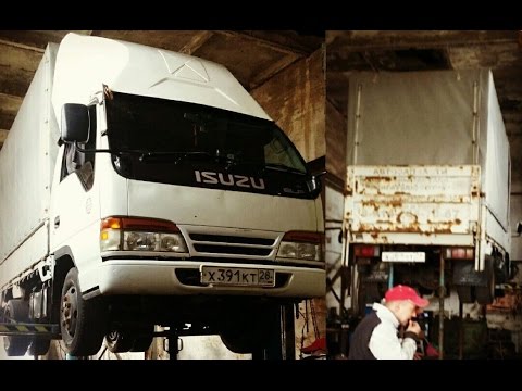 Видео: Замена крестовин кардана на грузовике Isuzu Elf 2 часть Перевозчик31