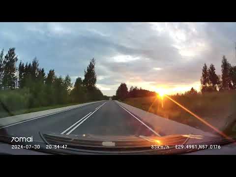 Видео: Driving in Pskov region: Локня - Бежаницы - Пушкинские Горы 30/07/2024 (timelapse 4x)