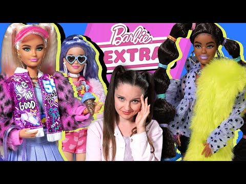 Видео: BARBIE EXTRA уже не те? Куклы 6,7 и 8: обзор и распаковка