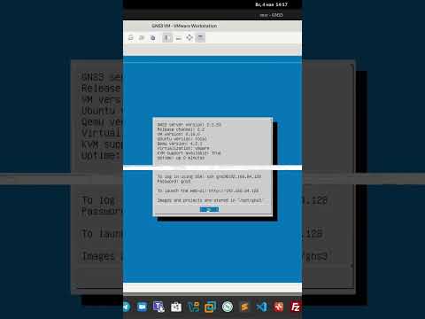 Видео: Установка vesr на gns3. #network