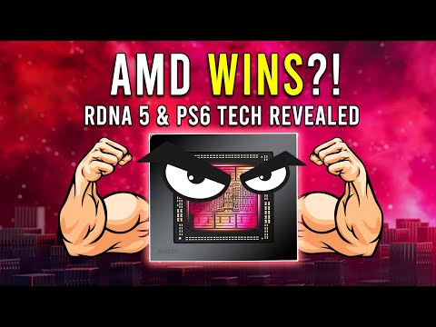Видео: AMD... побеждает?! Представлены технологии трассировки лучей и нейронных матриц RDNA 5