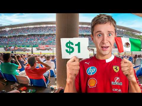 Видео: Я попробовал самый дешевый билет на Формулу-1 в Мексике…