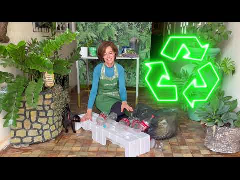 Видео: Сделай сам — Как сделать большую вазу из цемента и пенопласта, обладающую невероятной прочностью.