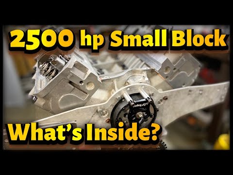 Видео: Что внутри? 2500-сильный двигатель Ford Small Block