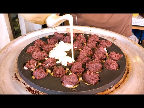 Видео: Знаменитая корейская уличная еда, традиционная рыночная еда, токпокки, кимбаб, яичный хлеб