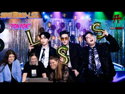 Видео: SUPER JUNIOR-L.S.S. 'PON PON' | REACTION | Реакция