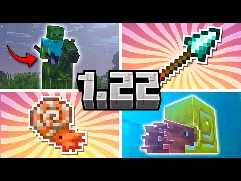 Видео: Minecraft Live 2025 - 1.22 | Ездовой Наутилус, Копьё, Зомби-лошадь и Броня | Что показали?