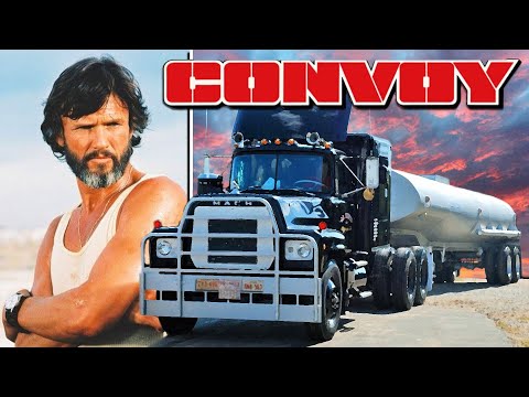 Видео: Грузовик Резинового Утенка в фильме «Конвой» (Convoy) 1978г.