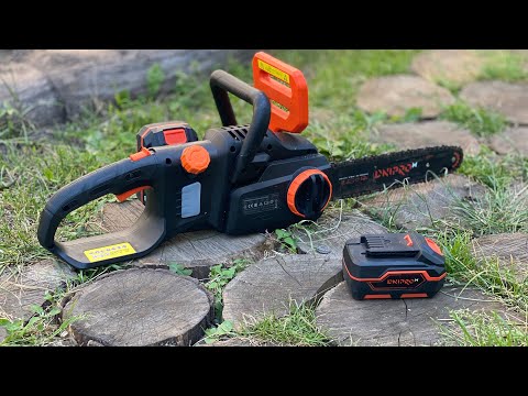 Видео: Акумуляторна ланцюгова пила Dnipro-M DCS-201BC .Огляд інструменту . Чудова пила для дому та саду.