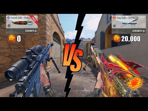 Видео: Дешевый против дорогого снайпера — основное комбо в CODM