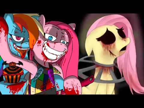 Видео: ПИНКАМИНА И РЕЙНБОУ ДЕШ ОБЬЕДЕНИЛИСЬ ЧТОБЫ ИСПУГАТЬ МЕНЯ? ФЛАТТЕРШАЙ ПОНИ ХОРРОРЫ
