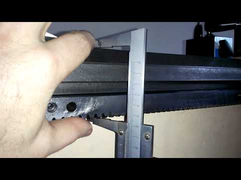 Видео: ИТ-1М. Перештифтовка рейки, доработки и косяк таблицы.