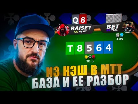 Видео: Тренировка gamblerQQ — разбор базы2! Из КЭШ в МТТ