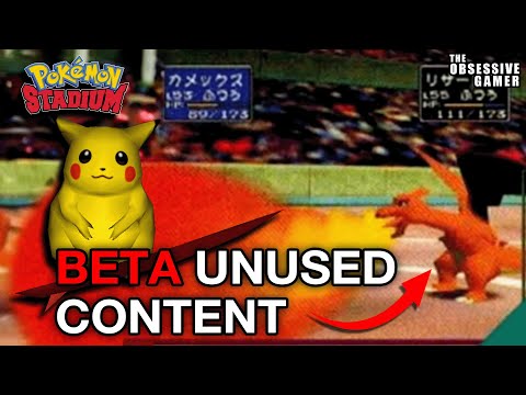 Видео: Бета-версия неиспользованного контента Pokemon Stadium | Вырезанный контент