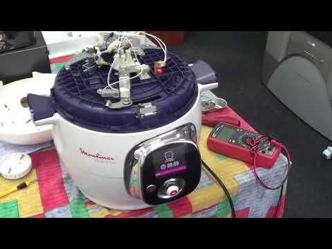 Видео: Скороварка Moulinex Cook4Me ошибка ремонт обзор тестовый режим