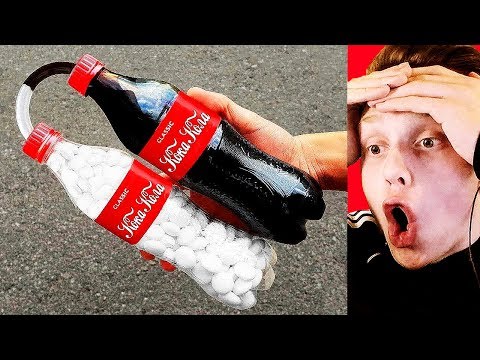 Видео: ЭКСПЕРИМЕНТ: Который Вы НЕ ДЕЛАЛИ в Школе! / КОЛА vs. МЕНТОСА