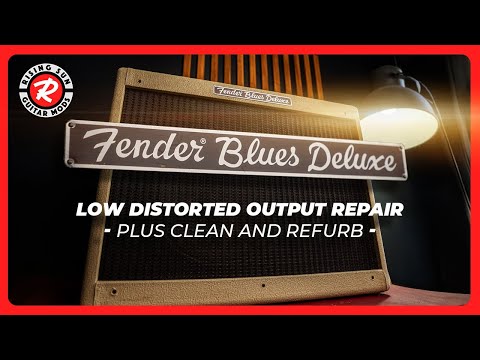 Видео: Ремонт и восстановление гитары Fender Blues Deluxe 1993 года в США | Низкий уровень искажений
