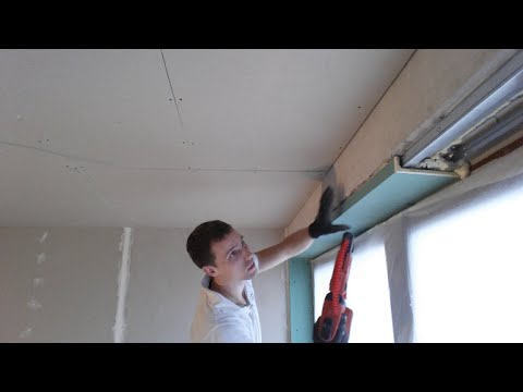 Видео: Откосы из гипсокартона