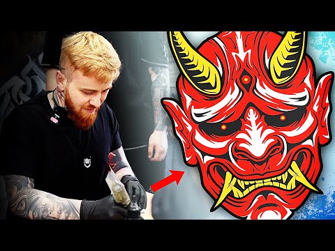 Видео: Татуирам Они Маска - Стъпка По Стъпка