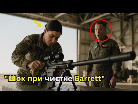 Видео: Она чистила Barrett .50, когда подошёл командир SEAL — то, что он узнал, потрясло его