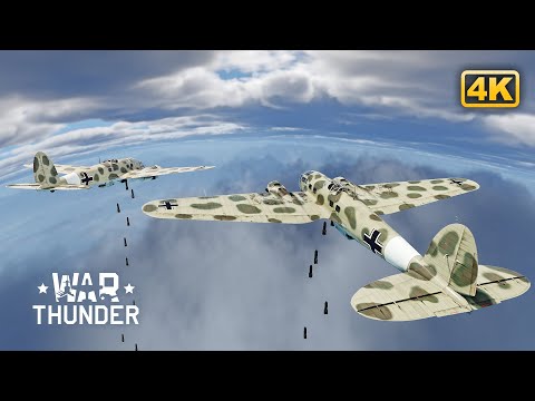 Видео: Самолёты Хейнкель / War Thunder