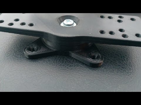 Видео: Поворотное крепление для эхолота.