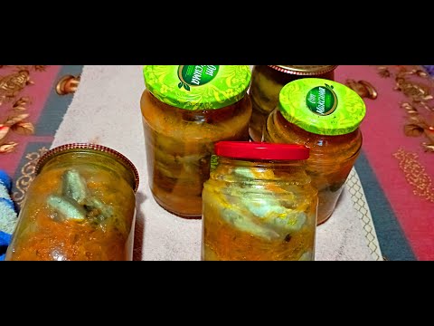 Видео: РЫБА С ОВОЩАМИ НА ЗИМУ. Очень вкусные рыбные консервы дома.