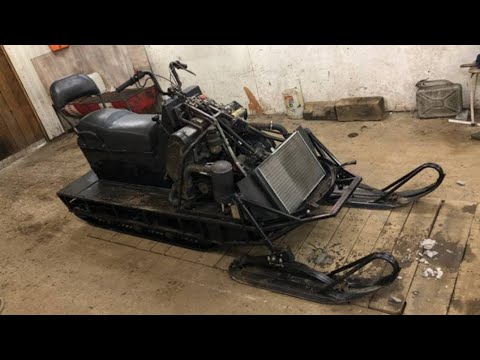 Видео: Установка двс от ваз 2109 на буран.