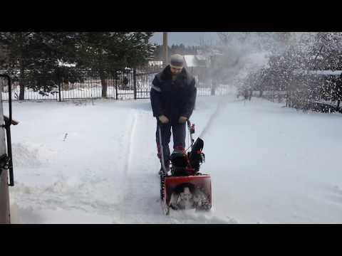 Видео: снегоуборщик из леруа мерлен sterwins.