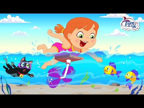 Видео: Забавните приключения на Татти и Мисифу в аквапарка 🎢 Анимационни филми