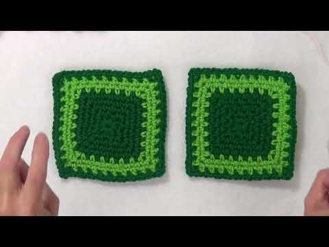 Видео: Как связать крючком узор «Мох» — Untwisted